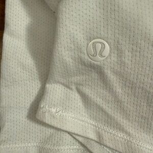 Lululemon White Athletic Top